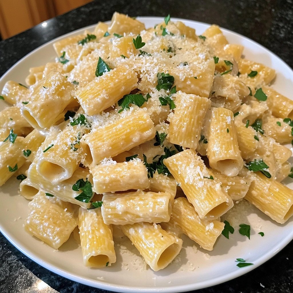 One-Pot Creamy Garlic Pasta