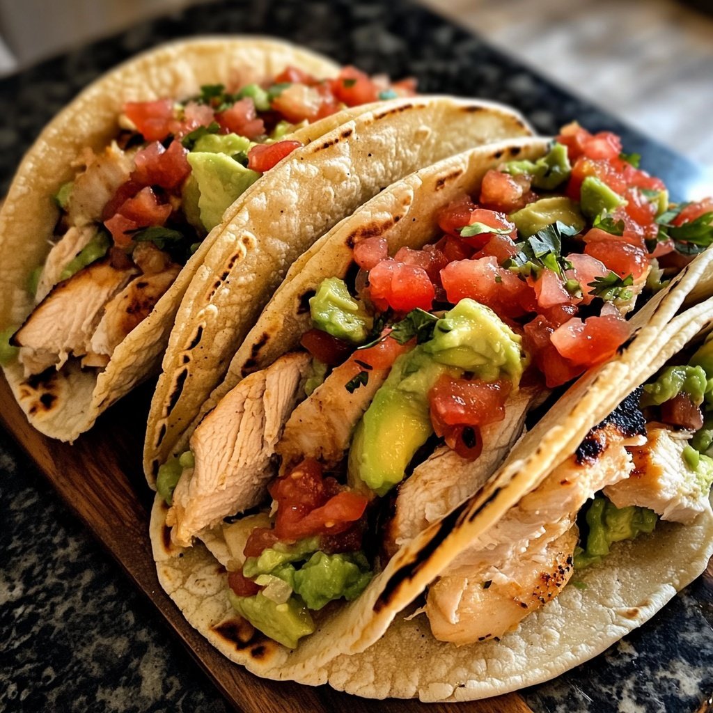 Chicken Breast Tacos