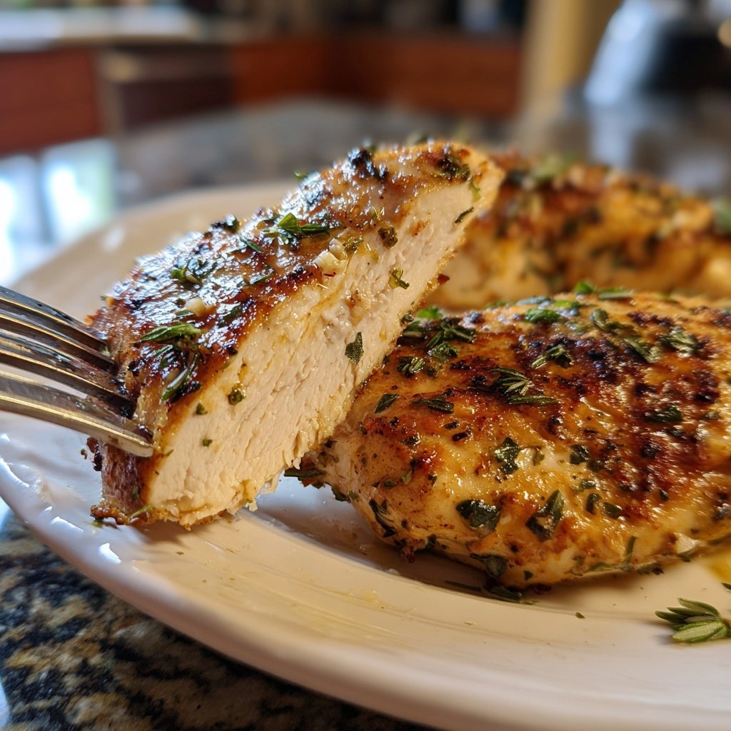 Chicken Breast Baked Juicy