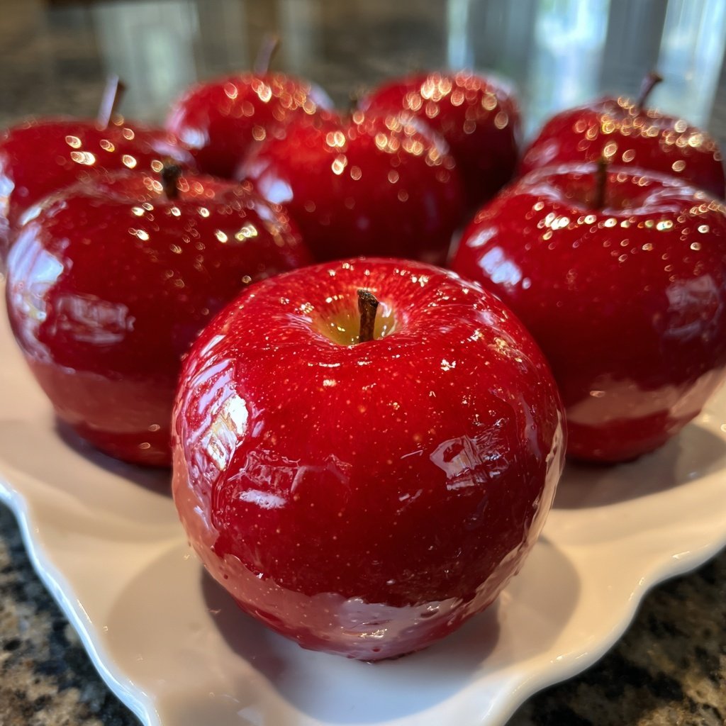 Classic Red Candy Apples