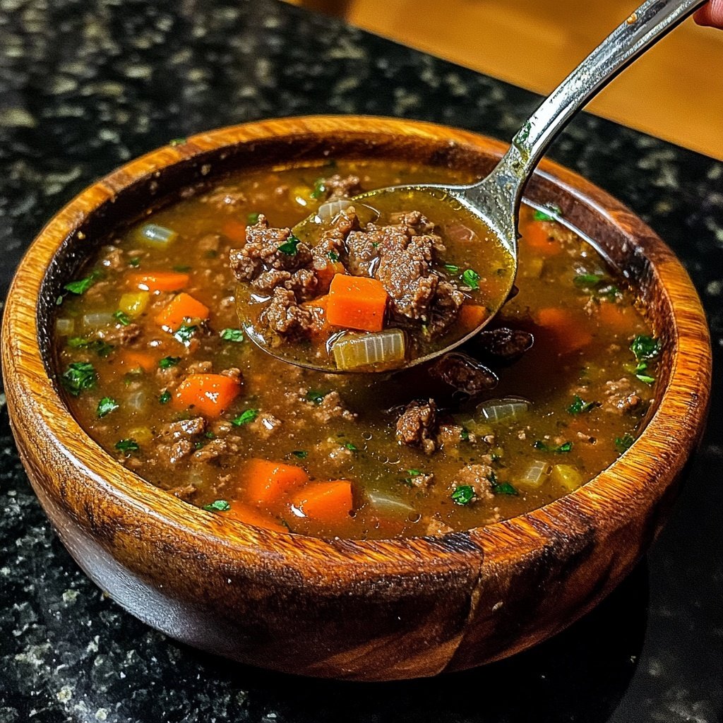 Ground Beef Soup